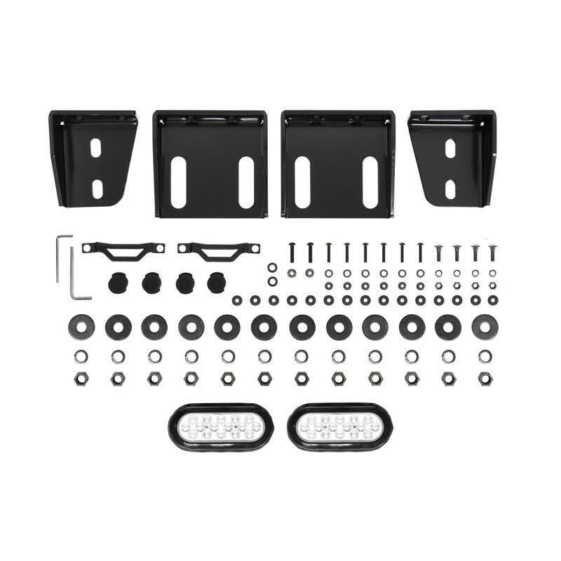 Westin 19-20 Chevy Silverado 1500 HDX Bandit Rear Bumper - Black Bumpers - Steel Westin