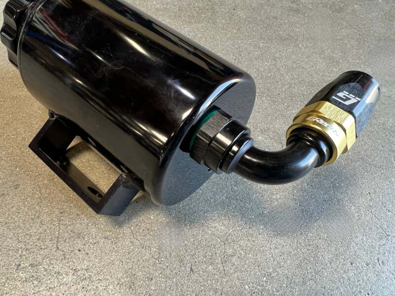 GReddy AN12 60 DEGREE ORB MALE BLACK/GOLD ANODIZED Oil Line Kits GReddy