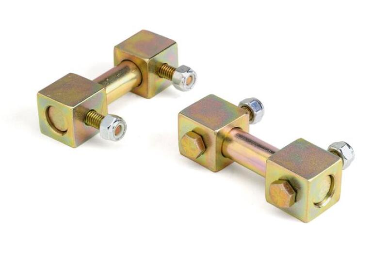 JKS Manufacturing Jeep Wrangler TJ/LJ Lower Shock Bar Pin Eliminator - Front Suspension Arms & Components JKS Manufacturing