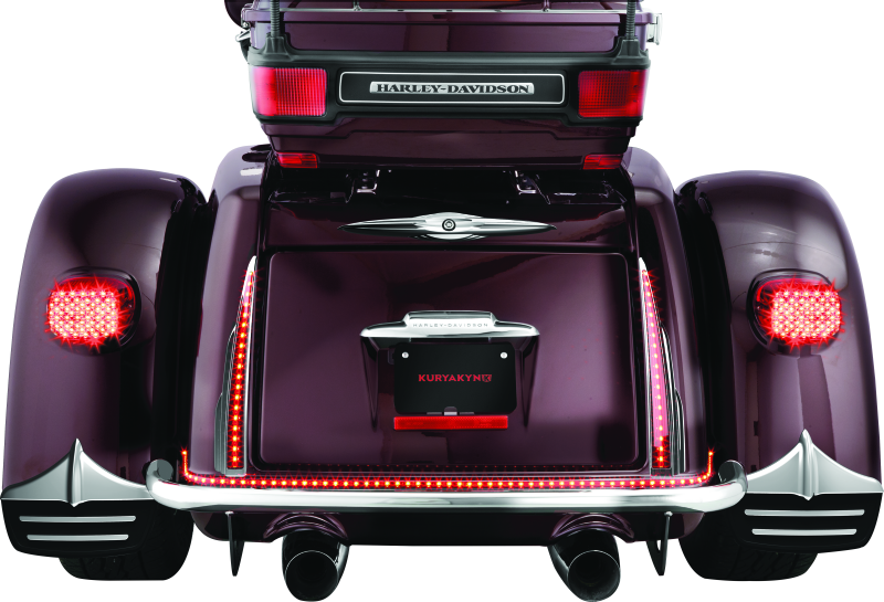 Kuryakyn Rear Mud Flaps For Trikes Chrome Mud Flaps Kuryakyn