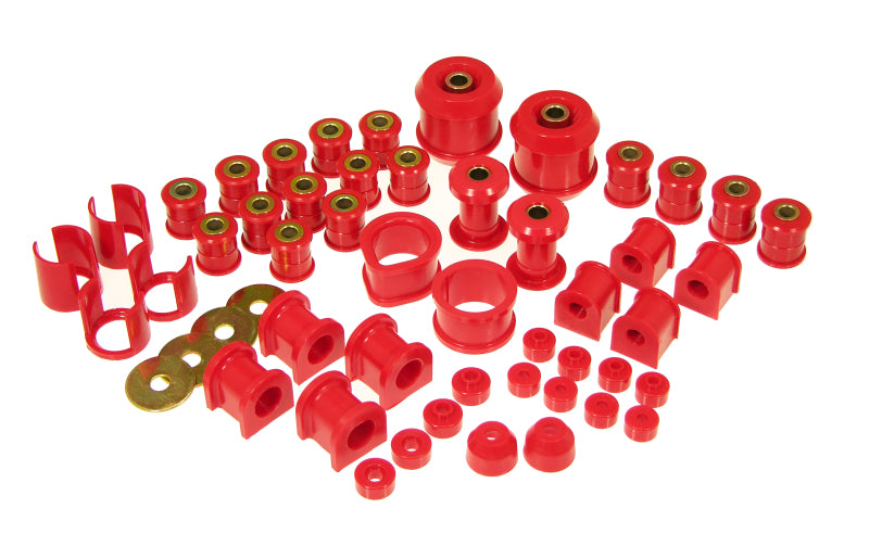 Prothane 89-94 Nissan 240SX Total Kit - Red Bushings - Full Vehicle Kits Prothane