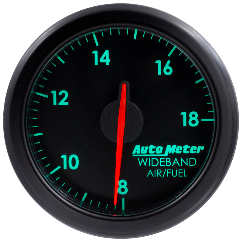 Autometer Airdrive 2-1/6in Wideband Air / Fuel Gauge 10:1-17:1 ARF Range - Black Gauges AutoMeter