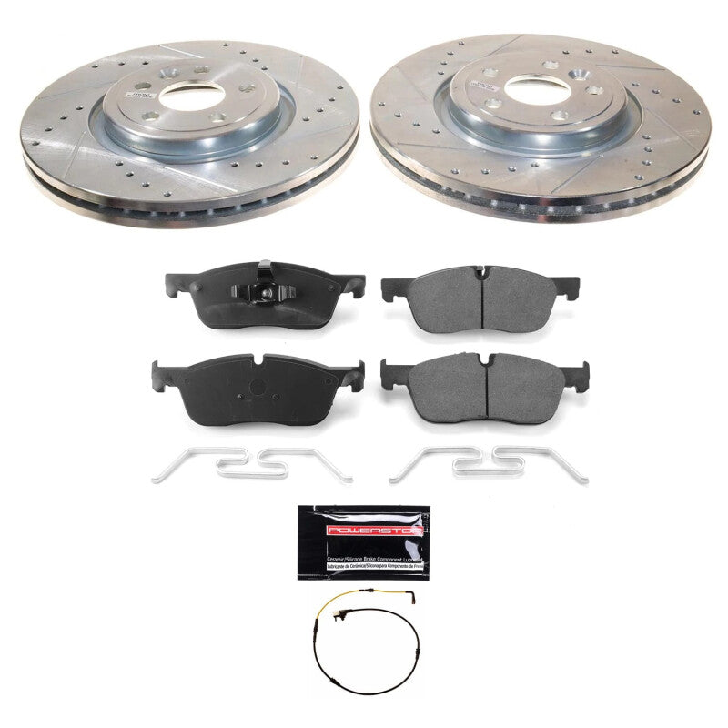 Power Stop 18-20 Land Rover Range Rover Velar Front Z23 Evolution Brake Kit Brake Kits - Performance D&S PowerStop