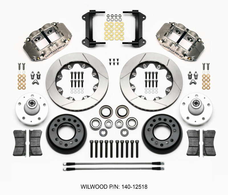 Wilwood Forged Superlite 4R ST BB Front Kit Road Race 82-92 Camaro//Firebird Big Brake Kits Wilwood