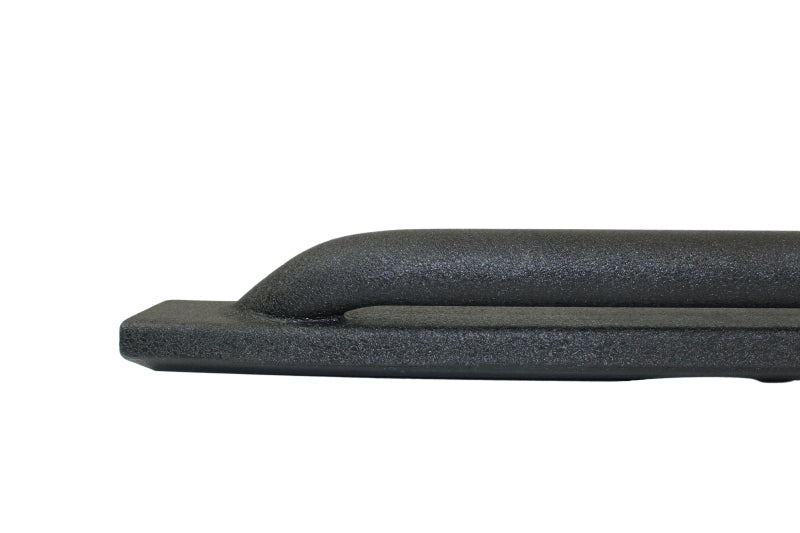 Fishbone Offroad 07-18 Jeep Wrangler JK 4 Door Rubicon Steel Rock Slider - Black Textured Powdercoat Steps Fishbone Offroad