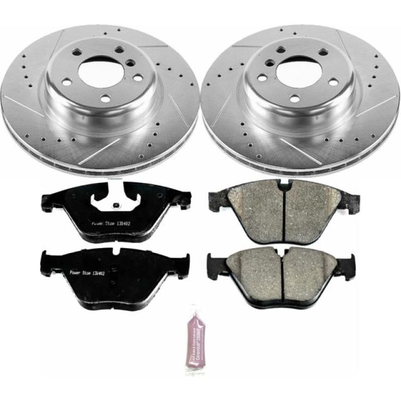 Power Stop 14-16 BMW 528i Front Z23 Evolution Sport Brake Kit Brake Kits - Performance D&S PowerStop