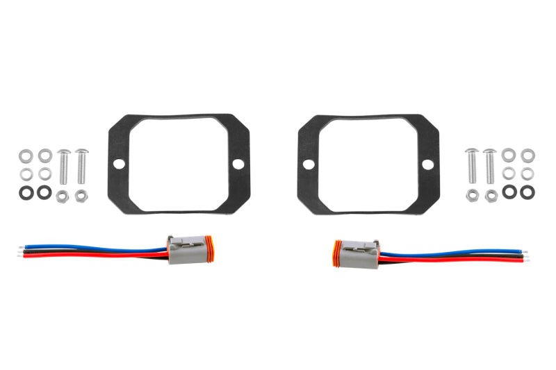 Diode Dynamics Stage Series C1 Flush Mount Mounting Kit (Pair) Light Mounts Diode Dynamics