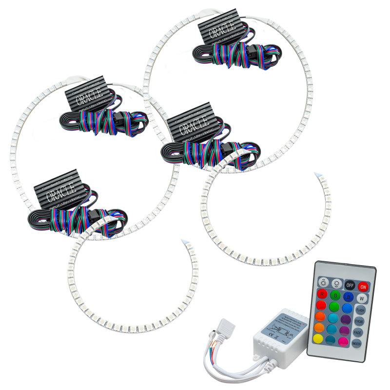 Oracle GMC Denali 07-10 Halo Kit - ColorSHIFT w/ Simple Controller Headlights ORACLE Lighting