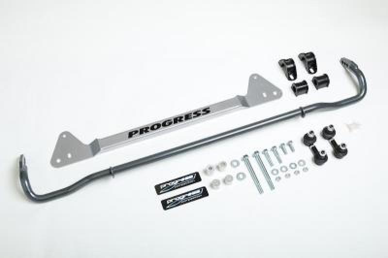Progress Tech 92-95 Honda Civic Rear Sway Bar (22mm - Adjustable) Incl Bar Brace and Adj End Links Sway Bars Progress Technology