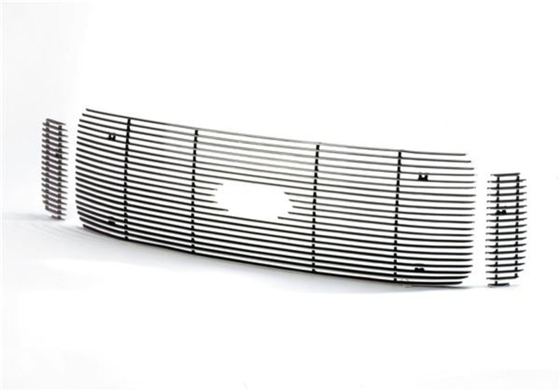 Putco 04-08 Ford F-150 Shadow Billet (Bar Grille) w/ Logo CutOut (6-pcs / Does not Cover Bumper) Grilles Putco