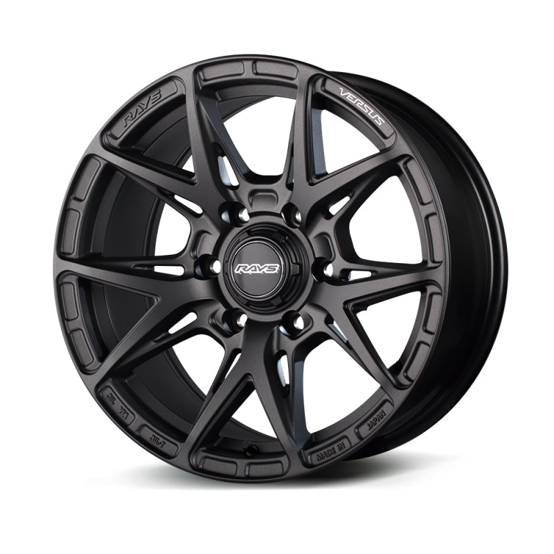 Versus VV21SX 17X8.0 +00 6x139.7 Matte Super Dark Gunmetal Wheels - Cast Versus