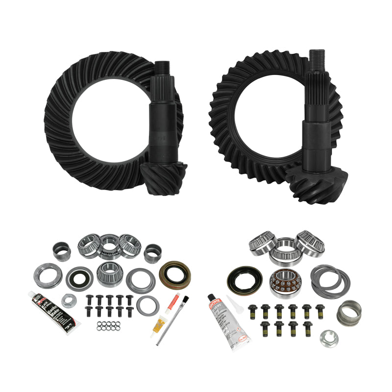 Yukon 18-22 Jeep Wrangler Re-Gear and Install Kit, D30 front/D44 rear 4.11 Ratio Final Drive Gears Yukon Gear & Axle