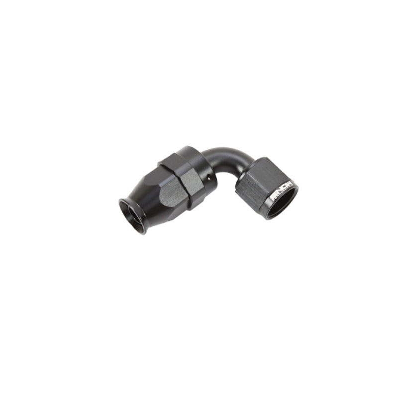 Snow -8AN 90 Degree PTFE Hose End (Black) Fittings Snow Performance