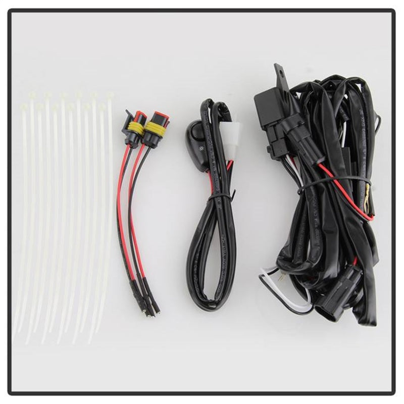 Spyder 16-18 Chevy Silverado 1500 OEM Style Full LED Fog Light w/Switch - Clear (FL-CSIL16-LED-C) Fog Lights SPYDER