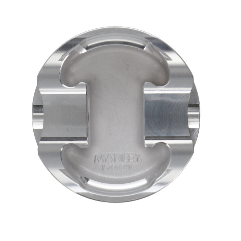 Manley Ford 5.0L Coyote 10:1 CR 3.640in Bore -2.5cc Flat Top Extreme Duty Piston Set Piston Sets - Forged - 8cyl Manley Performance