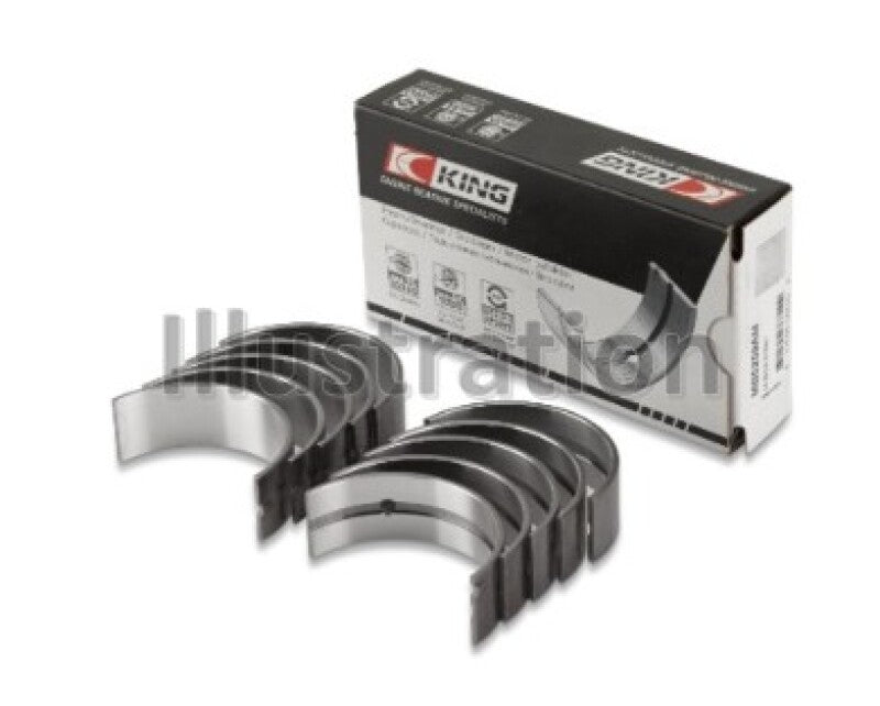 King Engine Bearings Mitsubishi 4G93 SOHC (Size 0.25) Main Bearing Set Bearings King Engine Bearings