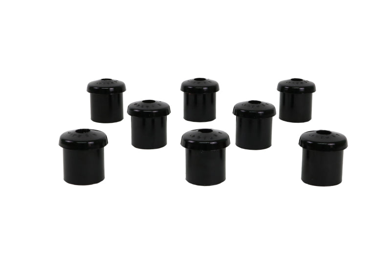 Whiteline 10/65-73 Ford Mustang Rear Spring Eye Rear and Shackle Bushings (35mm OD/12.6mm ID) Bushing Kits Whiteline