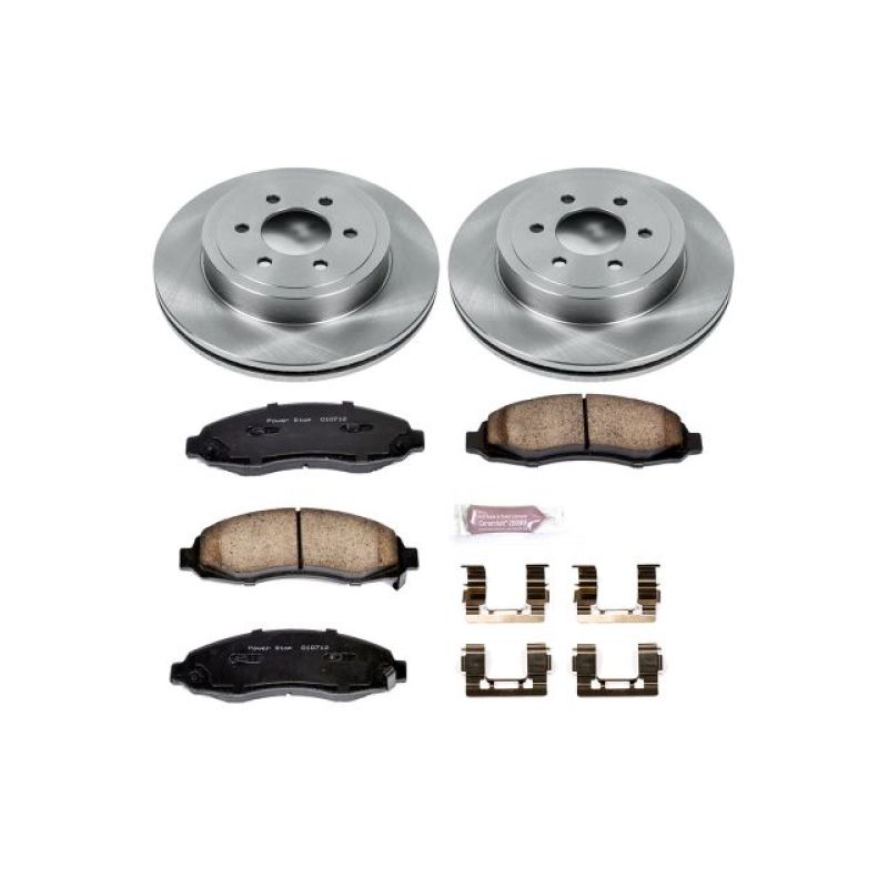 Power Stop 03-04 Dodge Dakota Front Autospecialty Brake Kit Brake Kits - OE PowerStop