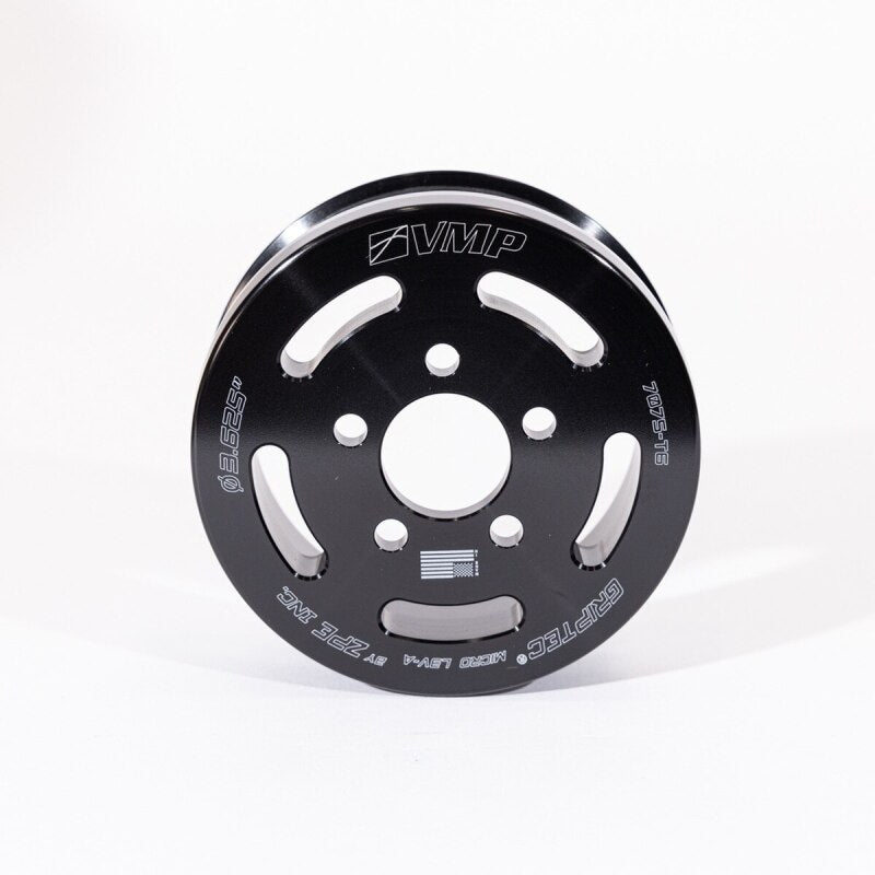 VMP Performance VMP/Whipple Gen 6 Supercharger 3.625in Griptec 6-Rib Pulley Supercharger Pulleys VMP Performance