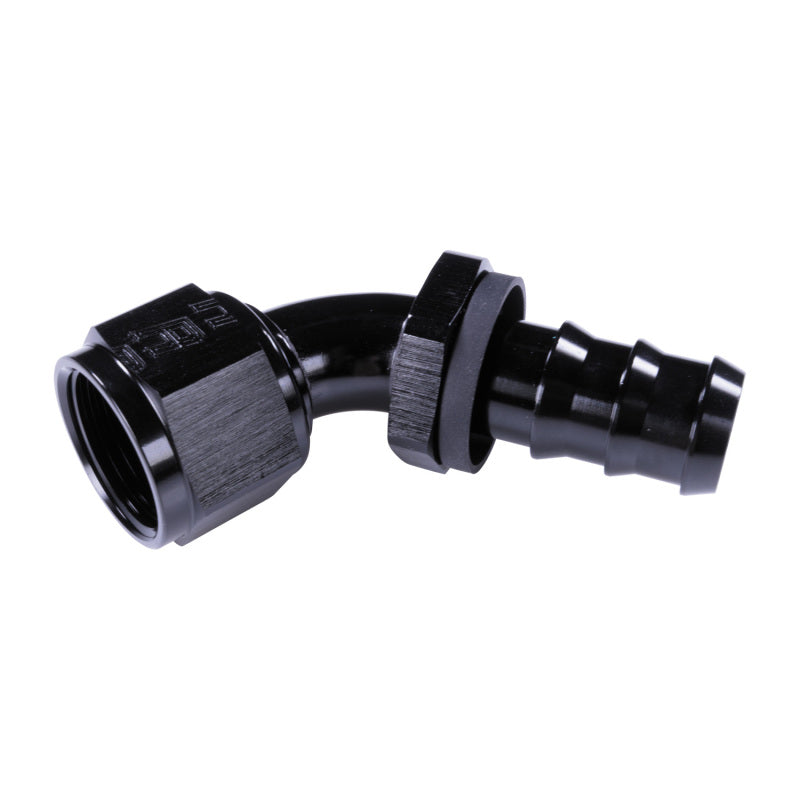 Russell 12AN Twist-Lok 60 Degree Hose End - Black Hoses Russell