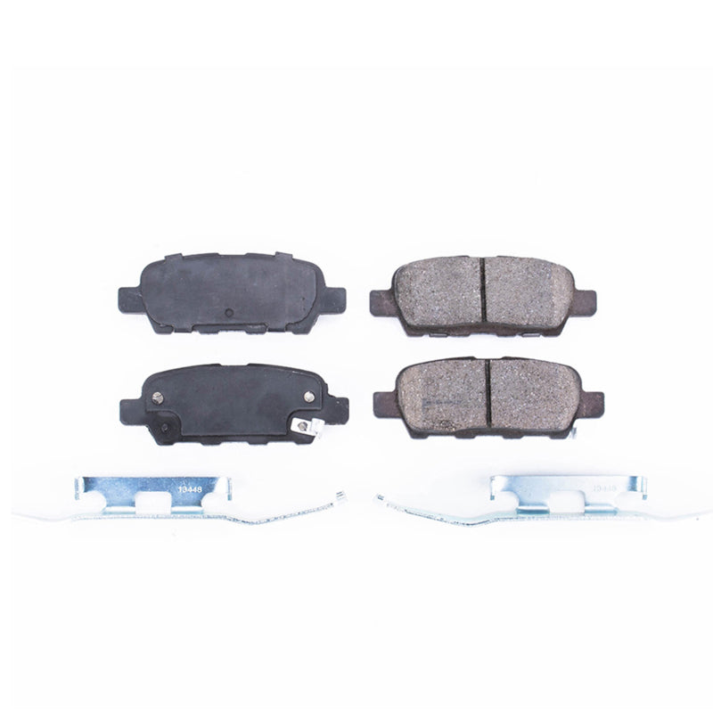 Power Stop 08-10 Infiniti EX35 Rear Z17 Evolution Ceramic Brake Pads w/Hardware Brake Pads - OE PowerStop