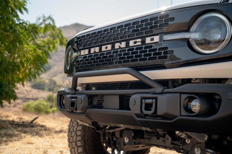 DV8 Offroad 21-24 Ford Bronco Capable Bull Bar Bumpers - Steel DV8 Offroad