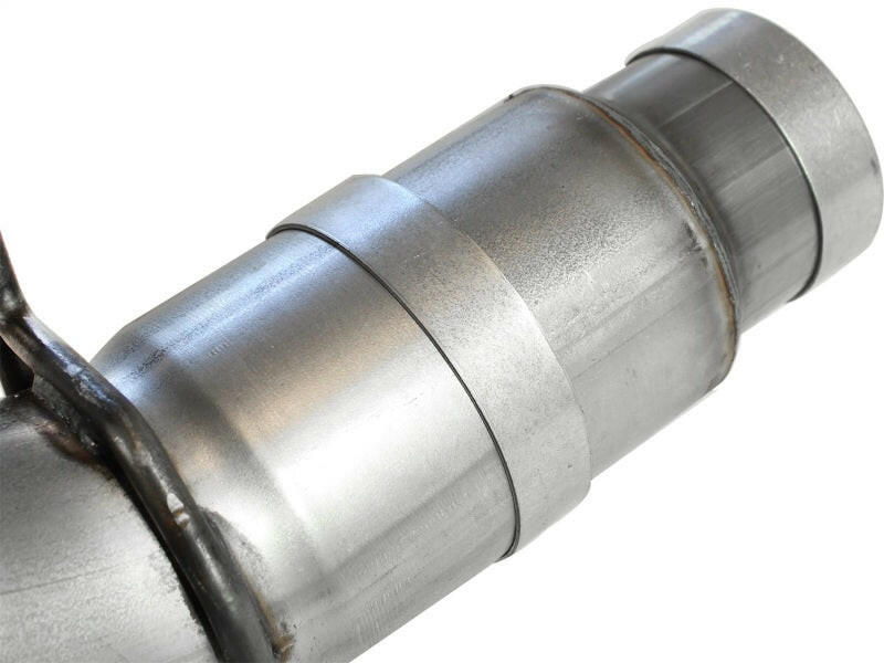 aFe Atlas Exhaust 5in DPF-Back Al Steel 11-13 GM Diesel Trucks V8-6.6L (td) LML DPF Back aFe