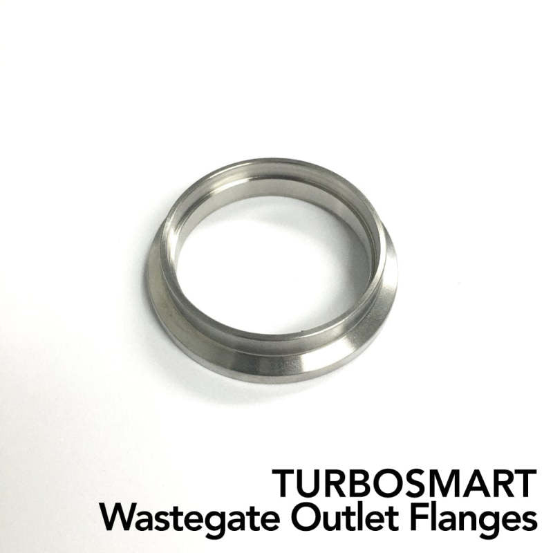 Ticon Industries Turbosmart 40mm Comp-Gate Titanium Outlet Flange for 1.5in Tubing Flanges Ticon