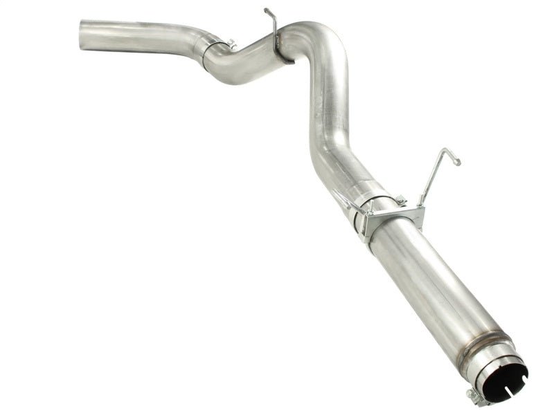 aFe MACHForce XP 5in DPF-Back 409SS Exhaust Dodge Diesel Trucks 07.5-12 L6-6.7L (td) No Tip DPF Back aFe