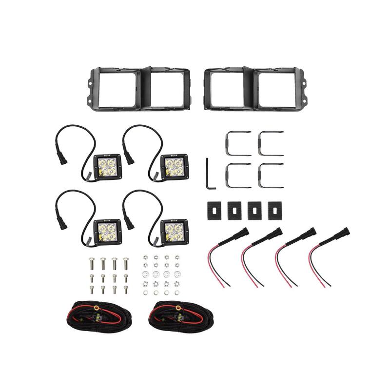 Westin 16-19 Chevy/GMC Silverado/Sierra 1500 Pro-Mod Front Bumper Bumpers - Steel Westin