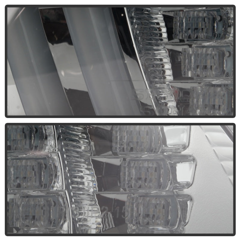 Spyder 15-16 Ford Mustang LED DRL - Smoke (CBL-YD-FM15-LED-SM) Daytime Running Lights SPYDER