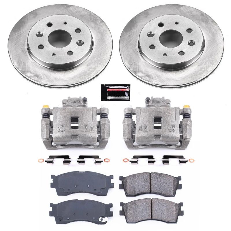 Power Stop 03-05 Kia Rio Front Autospecialty Brake Kit w/Calipers Brake Kits - OE PowerStop