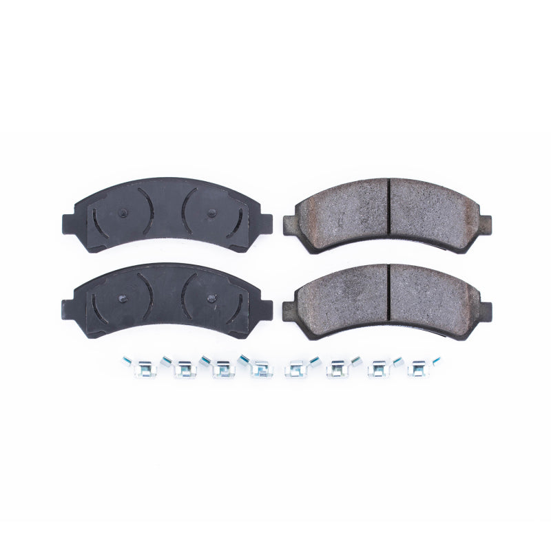 Power Stop 97-05 Chevrolet Blazer Front Z17 Evolution Ceramic Brake Pads w/Hardware Brake Pads - OE PowerStop