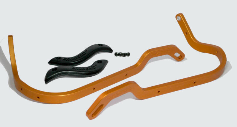 Cycra CRM Replacement Barset w/Bumpers - Orange Hand Guards Cycra
