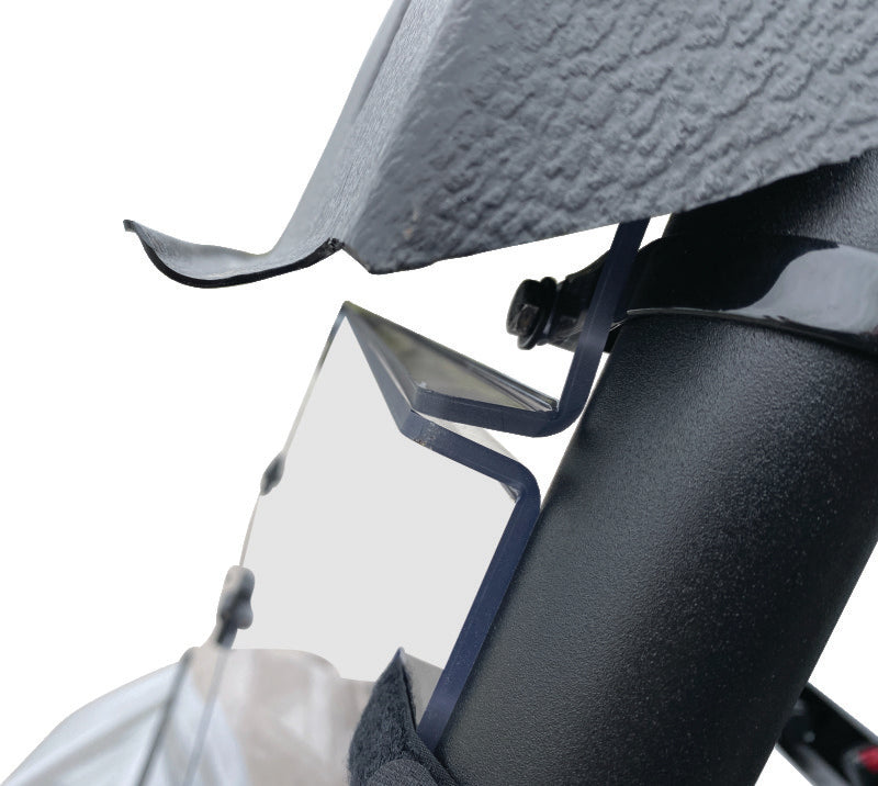 QuadBoss 16-22 Kawasaki KAF820 Mule Pro-DX Windbreak Folding Windshield Windshields QuadBoss