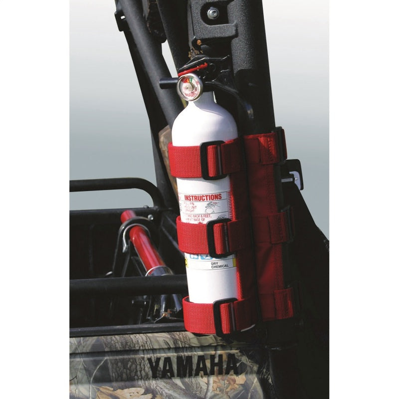 Rugged Ridge Fire Extinguisher Holder Red Dash & Interior Trim Rugged Ridge