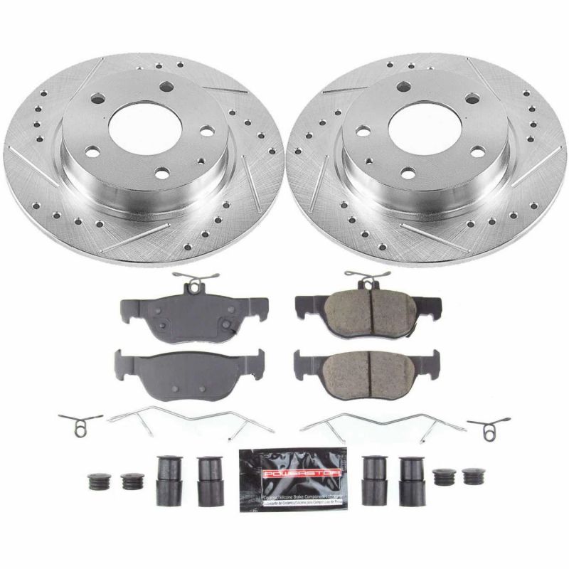 Power Stop 2019 Mazda 3 Rear Z23 Evolution Sport Brake Kit Brake Kits - Performance D&S PowerStop