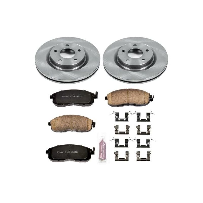 Power Stop 11-17 Nissan Juke Front Autospecialty Brake Kit Brake Kits - OE PowerStop