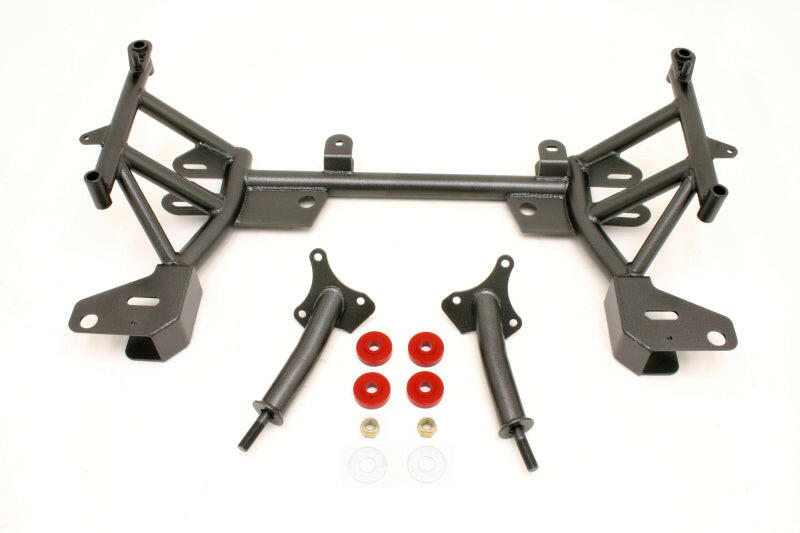 BMR 93-02 F-Body K-Member w/ SBC/BBC Motor Mounts and STD. Rack Mounts - Black Hammertone Crossmembers BMR Suspension