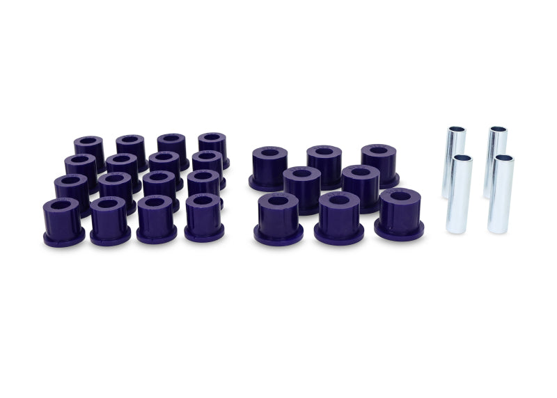 SuperPro 1987 Jeep Wrangler Sport & Leaf Spring Bushing Kit Bushing Kits Superpro