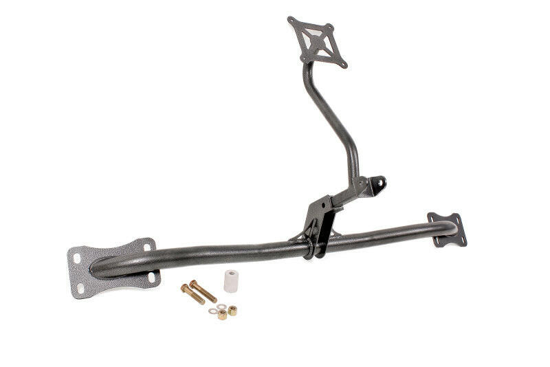 BMR 05-14 S197 Mustang Bolt-On Parachute Mount - Black Hammertone Brackets BMR Suspension
