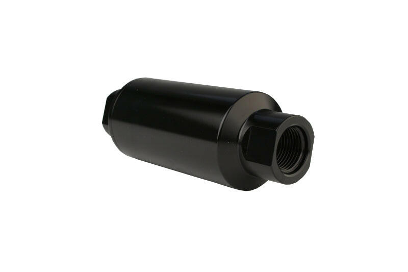 Aeromotive In-Line Filter - AN-10 - Black - 100 Micron Fuel Filters Aeromotive