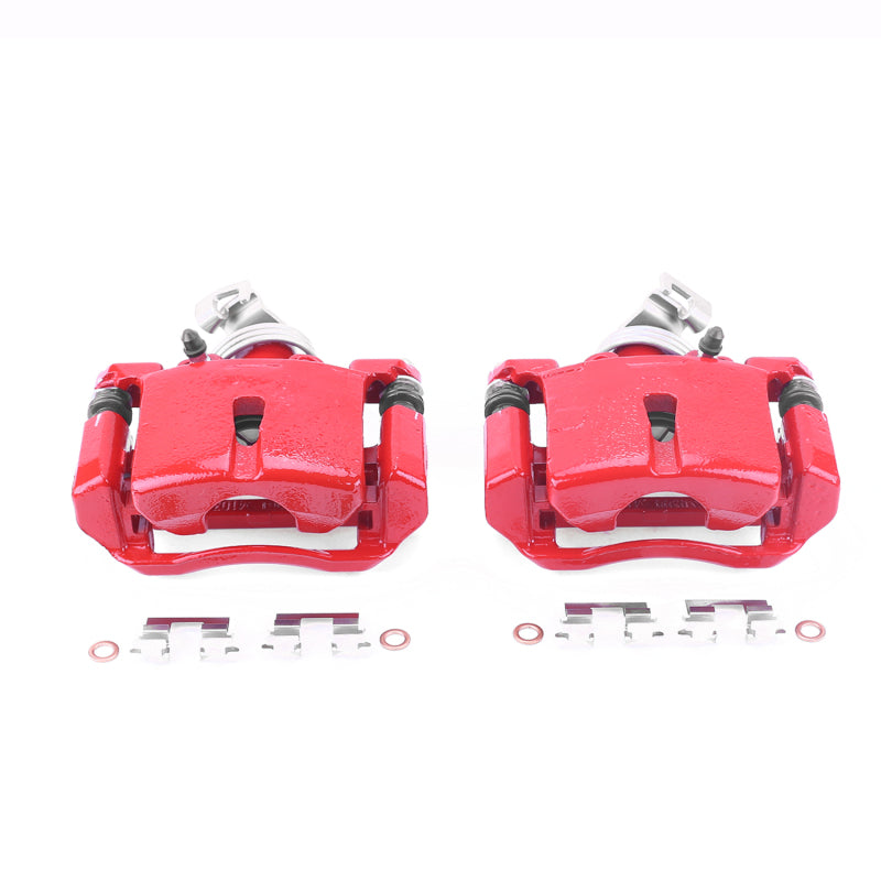 Power Stop 05-07 Buick Terraza Rear Red Calipers w/Brackets - Pair Brake Calipers - Perf PowerStop