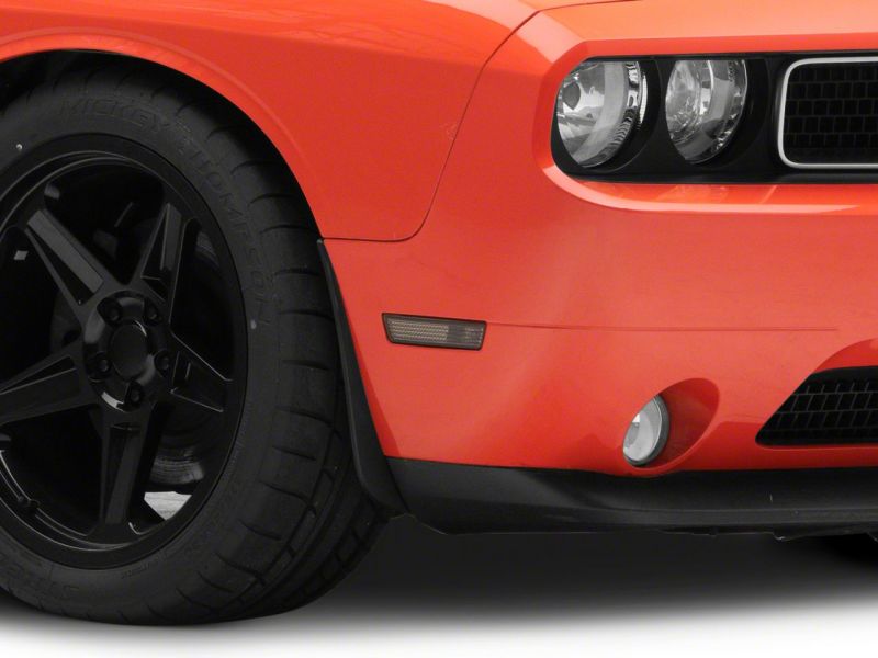 Raxiom 08-14 Dodge Challenger Axial Series Side Marker Lamps- Smoked Sidemarkers & Indicators Raxiom