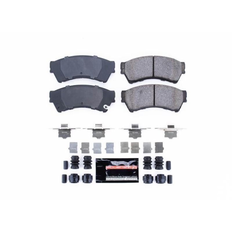 Power Stop 06-12 Ford Fusion Front Z23 Evolution Sport Brake Pads w/Hardware Brake Pads - Performance PowerStop