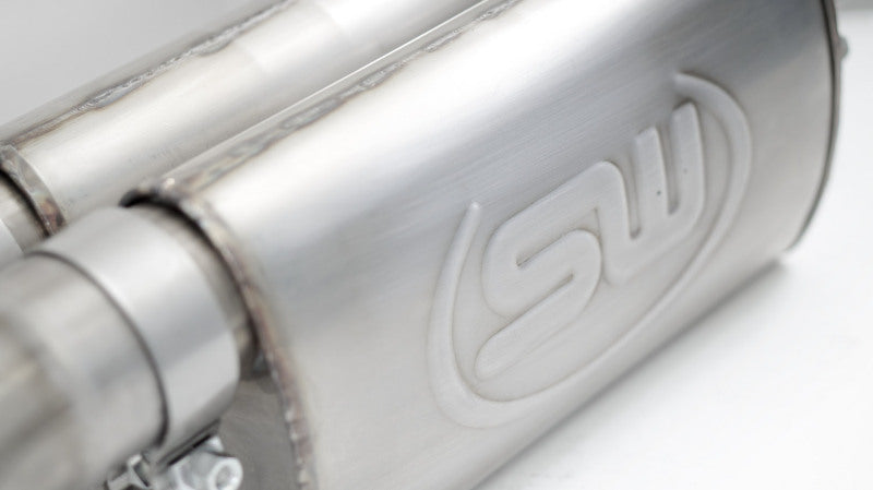 Stainless Works 2010-14 Ford Raptor Exhaust X-Pipe Turbo Resonator Front Passenger Rear Tire Exit Catback Stainless Works