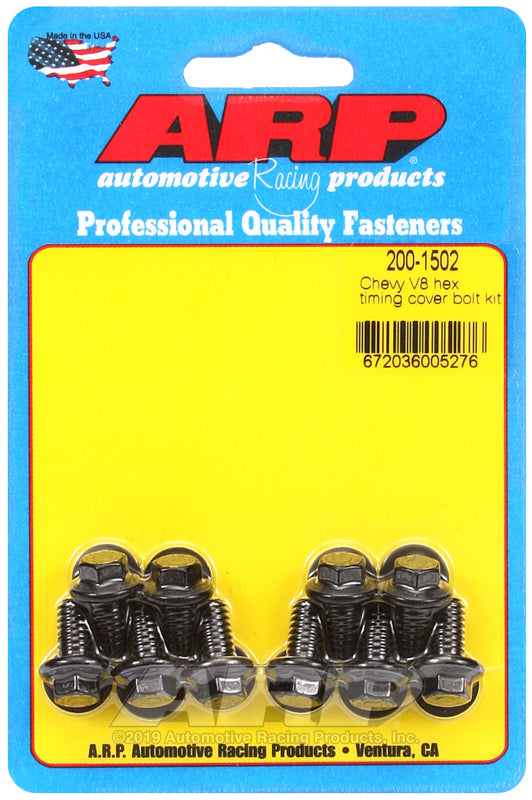 ARP Chevy V8 Hex Timing Cover Bolt Kit Hardware Kits - Other ARP