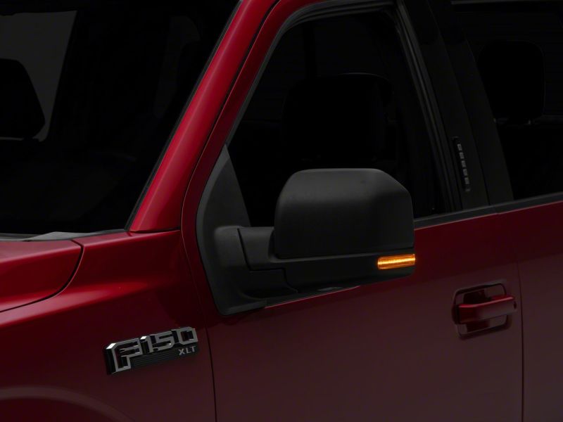 Raxiom 15-20 Ford F-150 Axial Series LED Mirror Mounted Turn Signals- Clear Side Mirrors Raxiom