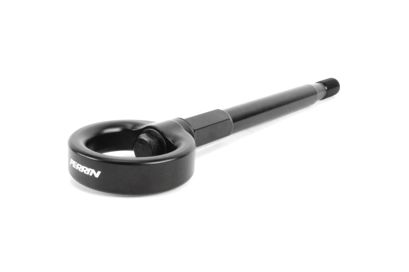 PERRIN 08-14 Subaru WRX & STI / 08-11 Impreza / 05-09 Legacy Tow Hook Kit (Front) - Flat Black Tow Hooks Perrin Performance
