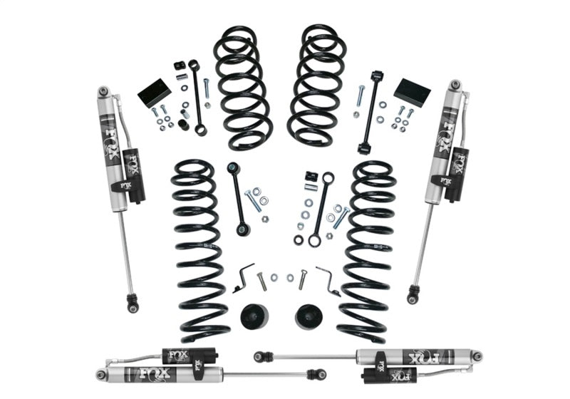 Superlift 18-22 Jeep Wrangler JLU (NO Mojave) 4WD 2.5in Dual Rate Coil Lift Kit w/Fox 2.0 Res Shocks Lift Kits Superlift